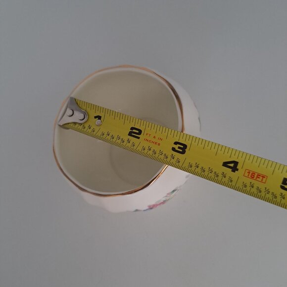 Vintage Royal Stafford Bone China Floral Sugar Bowl - Picture 2 of 8